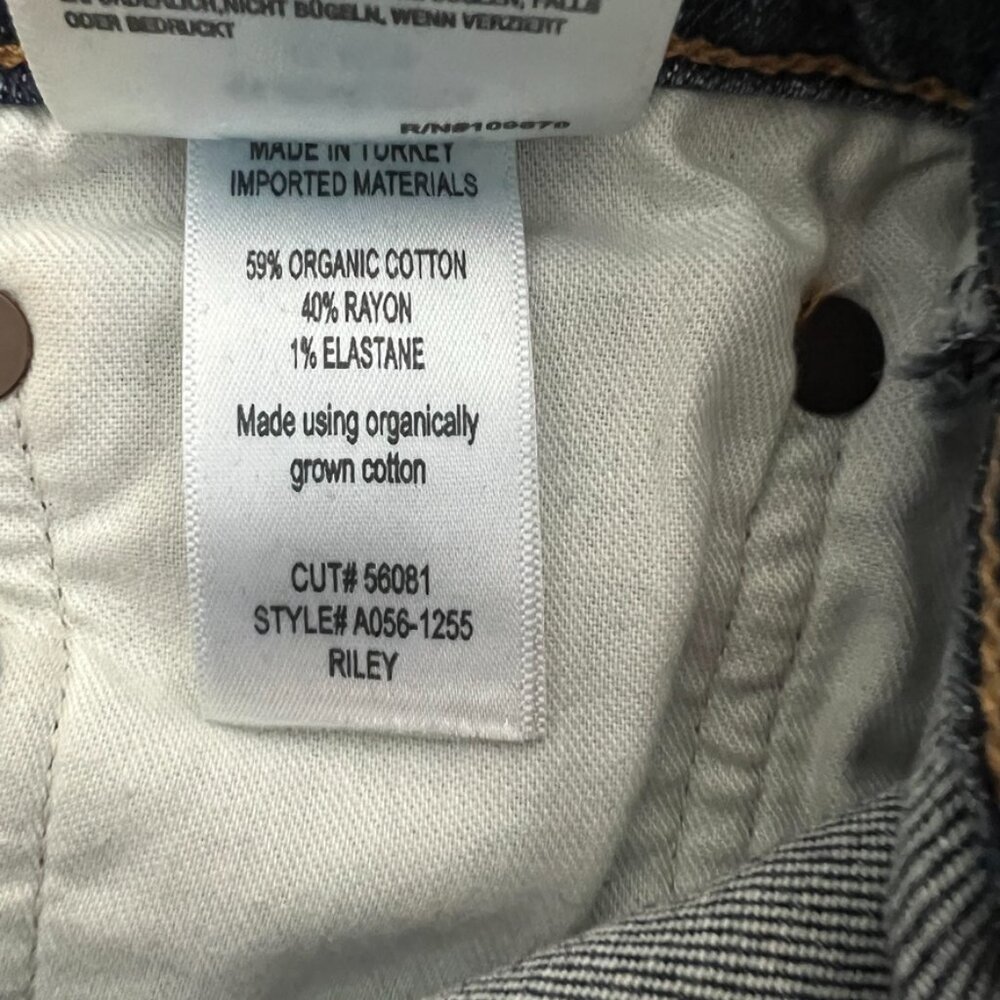 Agolde Riley High Rise Straight Crop Jeans - Picture 6 of 6